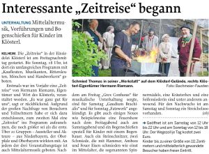 MZ 12.05.2012, Kelheimer Stadtleben