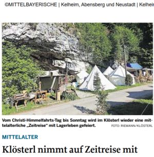 Kl�sterl nimmt auf Zeitreise mit