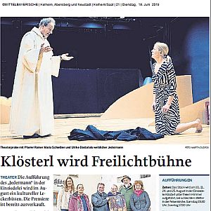 Kl�sterl wird Freilichtb�hne